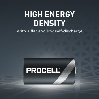 CR 123 batteries 3V Duracell Procell High Power Lithium in a pack of 10 pcs.
