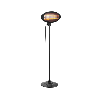 Outdoor and indoor infrared heater | Protection class: IPX4 | 2000W