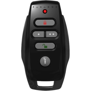 Black remote control with status indicationConnects to MG series panels or RTX3 LED status indicatio