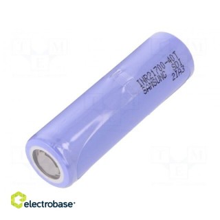 Baterija: Li-Ion | 21700 | 3,6 V | 4000 mAh | Ø21,22x70,3 mm | 35A