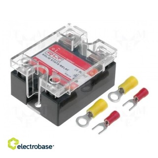 Relay: solid state; Ucntrl: 4÷32VDC; 25A; 24÷280VAC; Series: SSR-Z