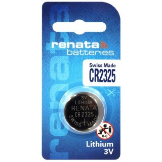 CR2325 paristot Renata litium CR2325 1 kpl pakkauksessa.