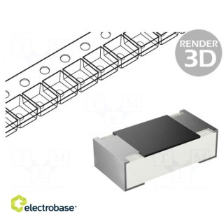 Resistor:thick film | SMD | 0603 | 109 | 0.1W | ±5% | -55÷155°C