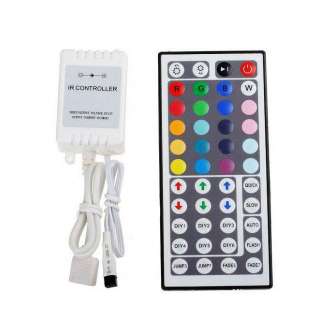 Colorful LED strip extended functionality console with control unit, 44 buttons, power up to 72W