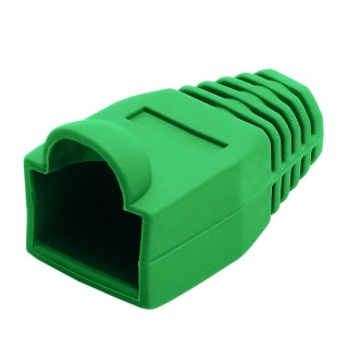 Boot for RJ 45 plug/ GREEN colour, Nordmark Structured LAN Cabling system