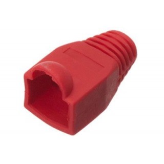 Boot for RJ 45 plug/ RED colour, Nordmark Structured LAN Cabling system