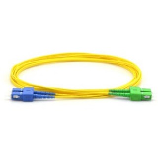 SC/APC-SC/UPC Duplex patch cord, 1m, LSZH