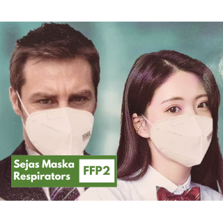 Sejas Maska Respirators FFP2 NR | cena par 1 gab.