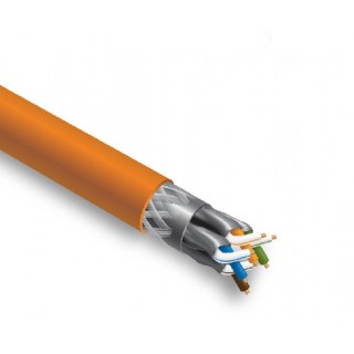 LAN vytos poros kabelis, S/FTP CAT7 LSZH tinklo kabelis | CPR klasė Cca | CE Rohs, 305m