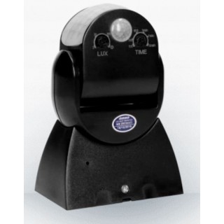 Motion sensor, range 360/180° 2 sensors, IP65 black