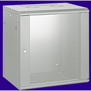 4U 19'' Wall cabinet/ 450 x 235mm/ Grey/ Assambled