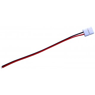 Bousval Électrique™ | 12V 5W LED Tape single-sided connector, 2 wires, 15cm