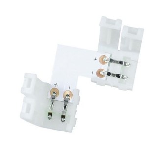 LED Strip 8mm L-type connector, 2 wires