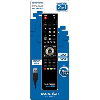 Universal Remote Control | Micro-USB | Pogrammējama ar Windows datoru | Freedom 2:1