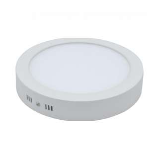 LED light panel. Round plasterboard panel 6W 4500K 120x40 with control unit
