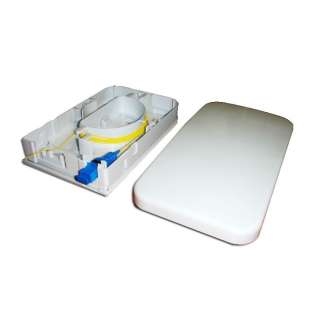 Plastic termination box/ 1 port/ Simplex/ 20x12x4