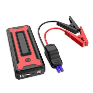 2-in-1 Car Jump Starter and Power Bank | 1600mAh | Peak Current: 2000A