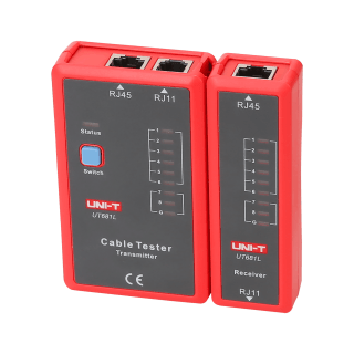 Cable connection tester for UTP, FTP computer network cables | Uni-T UT681L