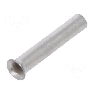 Bootlace ferrule | non-insulated | copper | 0.34mm2 | 7mm | tinned
