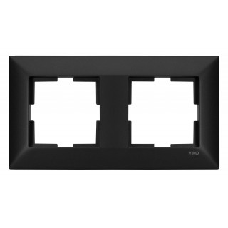 Frame 2-seater black Meridian NOVELLA Viko by Panasonic