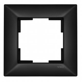 Frame 1-seater black Meridian NOVELLA Viko by Panasonic