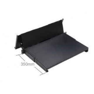 Foldable Keyboard shelf, 300mm, adjustable ,BLACK
