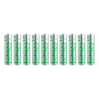 AAA LR03 battery 1.5V Deltaco Ultimate Alkaline in a package of 10 pcs.