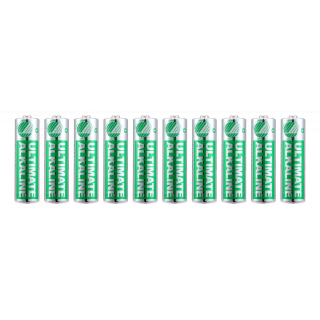 AA LR6 batteries 1.5V Deltaco Ultimate Alkaline in a pack of 10 pcs.