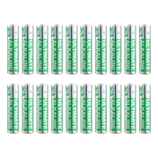 AAA LR03 battery 1.5V Deltaco Ultimate Alkaline in a package of 20 pcs.