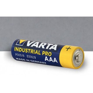 БАТААА.АЛК.VI; Батарейки LR03/AAA Varta Industrial Pro Alkaline MN2400/4003 без упаковки 1шт.
