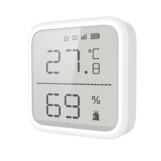 Hikvision | Wireless temperature detector - Built-in siren - Removable detector