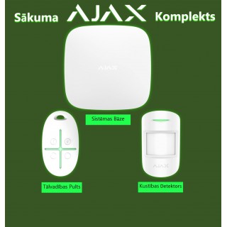 Ajax Wireless Security Starter KIT White