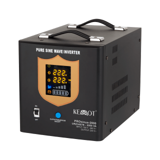 1200W, Pure Sine Wave Inverter - UPS, Backup Power for Heating Systems