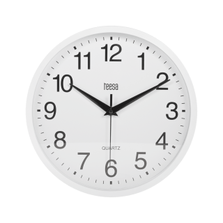 Wall clock 25 cm | White