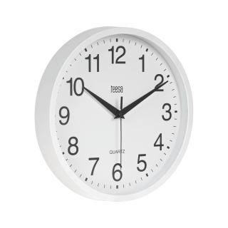 Sienas pulkstenis 25 cm | Balts