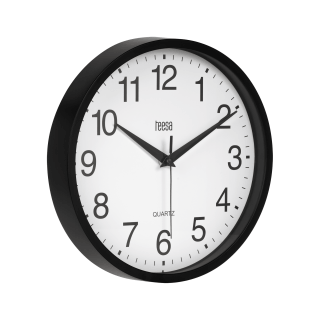 Настенные часы 25 см | Черный