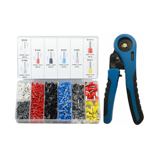 Insulated Cable Lug Set with Crimping Tool up to 10 mm | E6223