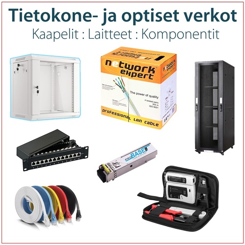 Tietokone- ja optiset verkot – Kaapelit : Laitteet : Komponentit