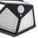 RoGer Saules Lampa ar hologēnu 100 LED un kustību sensoru image 2