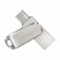 SanDisk Ultra Dual Drive Luxe USB flash drive 32 GB USB Type-A / USB Type-C 3.2 Gen1 Stainless steel image 2