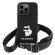 Karl Lagerfeld Crossbody Silicone Choupette Back Case Aizsargapvalks Priekš Apple iPhone 15 Pro image 2