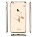 X-Fitted Aizmugurējais Plastikata Apvalks ar Swarovski Kristāliem Priekš Apple iPhone 6 / 6S Zelts / Klasisks Taurenis image 2