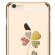 X-Fitted Plastic Case With Swarovski Crystals for Apple iPhone  6 / 6S Gold / Lucky Clover paveikslėlis 2