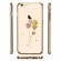 X-Fitted Aizmugurējais Plastikata Apvalks ar Swarovski Kristāliem Priekš Apple iPhone 6 / 6S Zelts / Veiksmīgs Āboliņš image 6