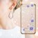 X-Fitted Plastic Case With Swarovski Crystals for Apple iPhone  6 / 6S Gold / Orchid Fairy image 6