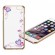 X-Fitted Plastic Case With Swarovski Crystals for Apple iPhone  6 / 6S Gold / Purple Dreams image 3