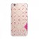 X-Fitted Plastic Case With Swarovski Crystals for Apple iPhone  6 / 6S Pink / Relationship image 1