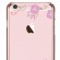 X-Fitted Plastic Case With Swarovski Crystals for Apple iPhone  6 / 6S Rose gold / Graceland image 2