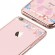 X-Fitted Plastic Case With Swarovski Crystals for Apple iPhone  6 / 6S Rose gold / Lucky Flower image 3
