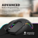 VERTUX Argon USB RGB Gaming Mouse paveikslėlis 4